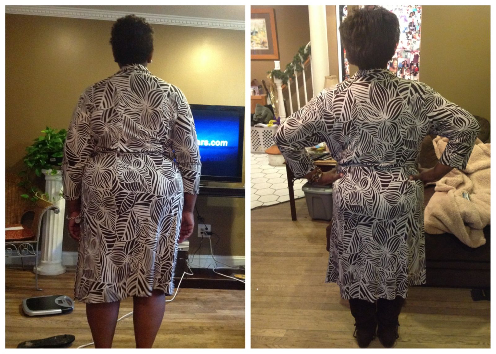 Before and 'During' Body Transformation