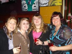 Out on my 32nd birthday..I'm the one in the pink