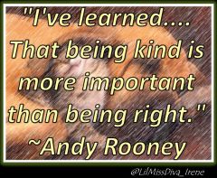 Being Kind