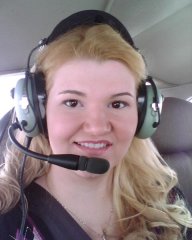 Flying in a tiny plane that was fun..