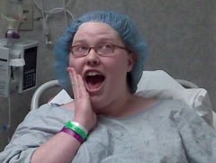 Being a goober before surgery.