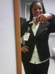 90 LBS GONE! ME IN MY NEW WORK UNIFORM, A LIL BETTER THAN THE OLD ONE.