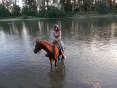 Sheryl And Reno Aug 31 2013 Lord Hill Sunset River