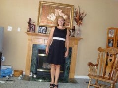 I bought this dress (size 6) knowing that it wouldn't fit...well...and believe me...I'm sure it's not a true size 6 but I really don't care.  lol
