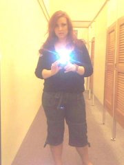 trying on clothes with my kids