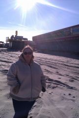 Seaside after Sandy where the boardwalk used to be :(
