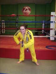 After training one night I decided to pose for a couple pictures.