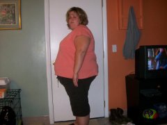 This was a starting out picture of me side ways.