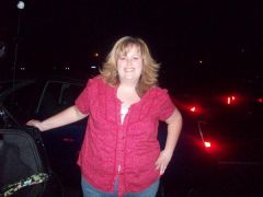 Out with the girls.
