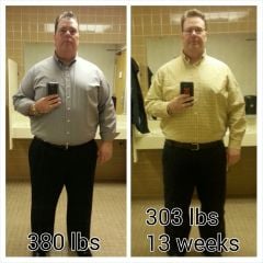 11.  VSG week 13, 303 lbs
