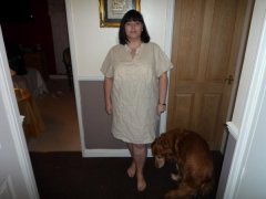 This used to be a top.. now i can use it as a dress.. the slimmer i get the clothes get longer