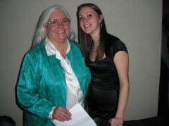 Here is Louise and Robin who work for Dr. Goyal.  Robin is the one who got me approved in two days!  She's great!