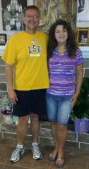 Me and my beautiful bride (of 23 years)!