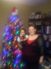 Me And micah christmas