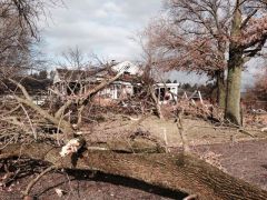 Home across from my daughter's news station