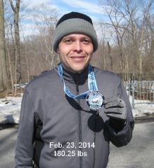 after running a 26.2 mile marathon