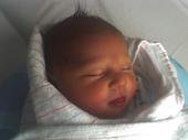 Talin @ 3 hours old hahaha