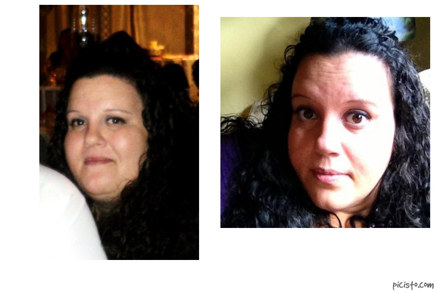 About 75 lbs lost