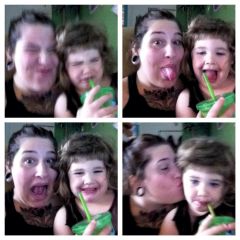 sillyness with my lil poopstink <3