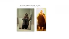15 weeks And down 72