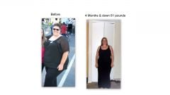 4 months and down 81 pounds