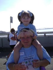 This is from the March of Dimes walk today! We have been doing the march of dimes walks for the past 6 years and this is the 1st year I could walk ALL 4.5mils :) the shirt I have on is my shirt from last year 3X WAY to BIG. what difference 60lbs gone can 