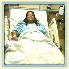 Post-surgery 4/18/13 Roux-en-y