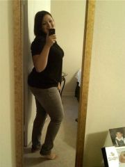 Just another pic in my size 16's!!! Hoping to get to a 14 by the end of the year :)