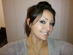 Thanks for the earrings lil' sis!