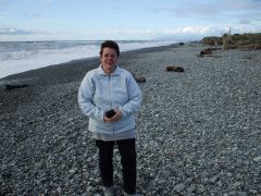 Hokitika beach