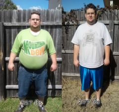 Hubby's Front Comparison