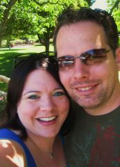 Hubby & I wine tasting in Napa 6/09