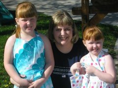 Saige, me, and Mallory 2008