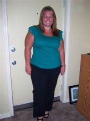 77 pounds lighter.  Weight = 250