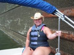 250 pounds.  77 pound loss.