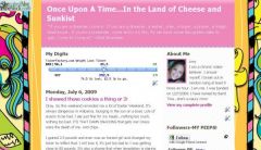 My blog http://cheeseandsunkist.blogspot.com/