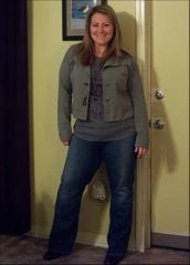 Feeling sassy.  down about 125 pounds here.