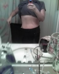 my size 24's!!!! i found an old pair of shorts this weekend...i've been dying to takes pics like this!!!! 1/2 the person!!!!!!