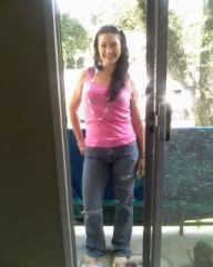 finally a full body...i'm 5'8 and currently weight 167.4....i would always say to my friends...."i wonder what it feels like to wear a tank top and a pair of jeans and look cute"....i know now.....