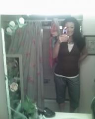 165...my shorts r too big...but i love'em!!!!! lol