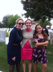 Me on left at my Dad's funeral