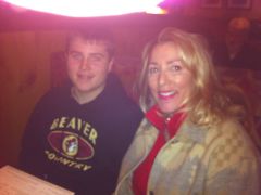 Out with my son