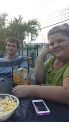 Hanging with my nephew Sept 2013