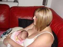 Just after child birth and got the hair chopped.