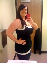 My boobs stick out farther than my Tummy!! =]~