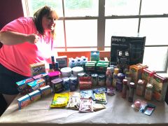 Me with My Pre Op Supplies