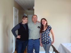 Me, my dad and sister Thanksgiving 09