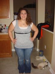 New Years' Eve... Down 40lbs but that is partially my fault. If i would follow my diet the way i'm supposed to, i'm sure i would be almost done with my weight loss. 204lbs
