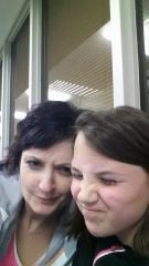 My youngest daughter, Hannah and I in april 2015 2