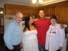 the fatty in white...me easter 2007